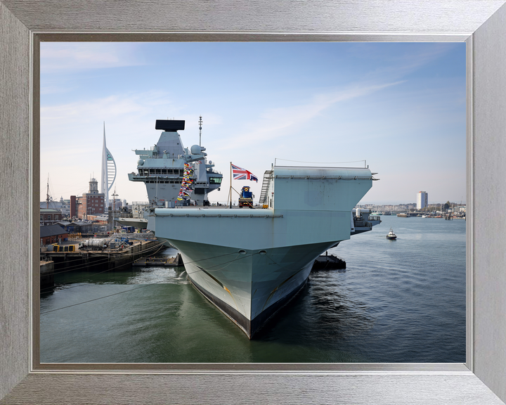 HMS Queen Elizabeth R08 Queen Elizabeth Class Aircraft Carrier April 2022 Photo Print - Posters, Prints, & Visual Artwork - by Hampshire Prints (image 7 of 9)