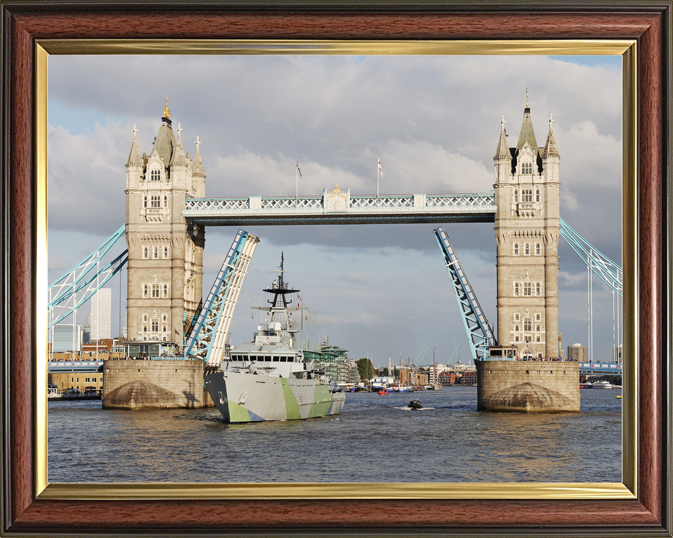 HMS Severn P282 River Class Patrol Vessel August 2021 Photo Print - Posters, Prints, & Visual Artwork - by Hampshire Prints (image 9 of 9)
