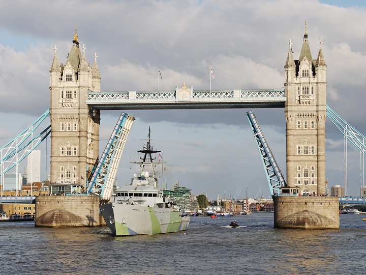 HMS Severn P282 River Class Patrol Vessel August 2021 Photo Print - Posters, Prints, & Visual Artwork - by Hampshire Prints (image 1 of 9)