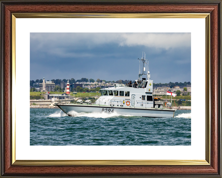 HMS Trumpeter P294 Archer Class P2000 Patrol Vessel July 2021 Photo Print - Posters, Prints, & Visual Artwork - by Hampshire Prints (image 8 of 9)