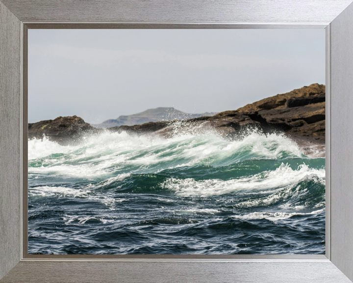 A stormy isle of Staffa Scotland Photo Print - Canvas - Framed Photo Print - Hampshire Prints