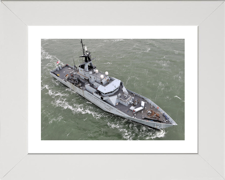 HMS Mersey P283 River Class Patrol Vessel February 2013 Photo Print - Posters, Prints, & Visual Artwork - by Hampshire Prints (image 4 of 9)