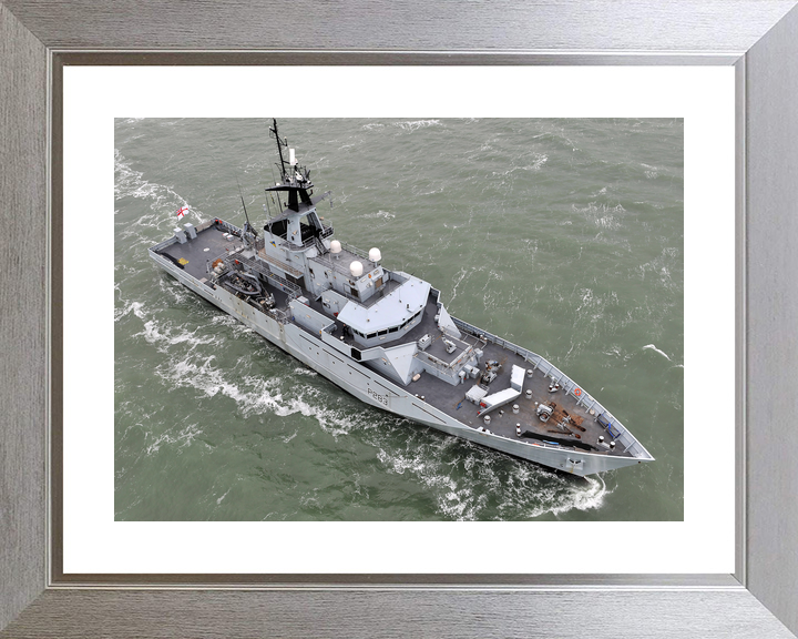 HMS Mersey P283 River Class Patrol Vessel February 2013 Photo Print - Posters, Prints, & Visual Artwork - by Hampshire Prints (image 6 of 9)