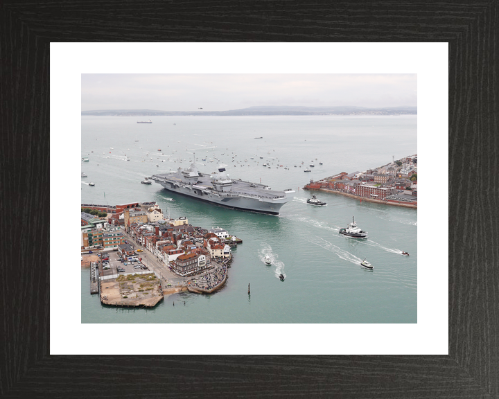 HMS Queen Elizabeth R08 Queen Elizabeth Class Aircraft Carrier August 2017 Old Portsmouth Photo Print - Posters, Prints, & Visual Artwork - by Hampshire Prints (image 2 of 9)