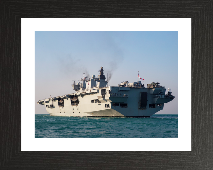 HMS Ocean L12 Landing Platform Helicopter November 2016 At Sea Photo Print - Posters, Prints, & Visual Artwork - by Hampshire Prints (image 2 of 9)