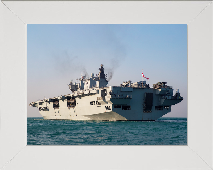 HMS Ocean L12 Landing Platform Helicopter November 2016 At Sea Photo Print - Posters, Prints, & Visual Artwork - by Hampshire Prints (image 5 of 9)