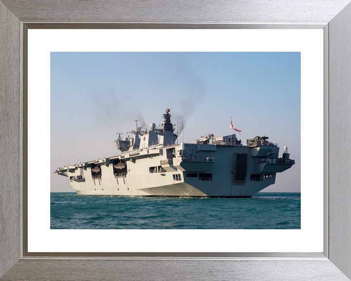 HMS Ocean L12 Landing Platform Helicopter November 2016 At Sea Photo Print - Posters, Prints, & Visual Artwork - by Hampshire Prints (image 6 of 9)