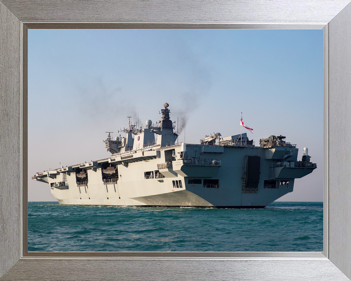HMS Ocean L12 Landing Platform Helicopter November 2016 At Sea Photo Print - Posters, Prints, & Visual Artwork - by Hampshire Prints (image 7 of 9)