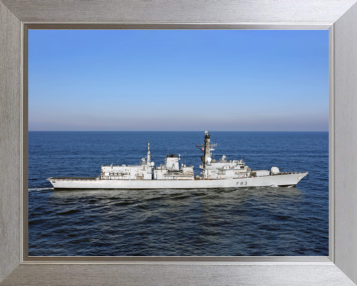 HMS St Albans F83 Type 23 Frigate January 2017 At Sea Photo Print - Posters, Prints, & Visual Artwork - by Hampshire Prints (image 7 of 9)