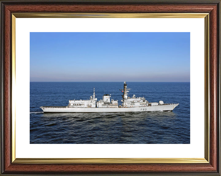 HMS St Albans F83 Type 23 Frigate January 2017 At Sea Photo Print - Posters, Prints, & Visual Artwork - by Hampshire Prints (image 8 of 9)