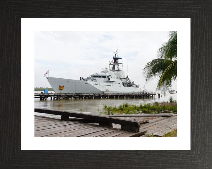HMS Mersey P283 River Class Patrol Vessel March 2016 Guyana Photo Print - Posters, Prints, & Visual Artwork - by Hampshire Prints (image 2 of 9)