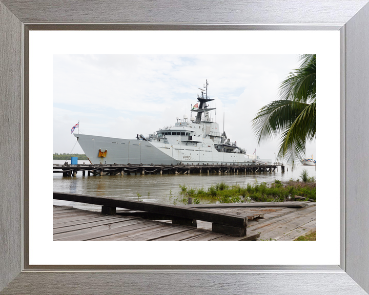 HMS Mersey P283 River Class Patrol Vessel March 2016 Guyana Photo Print - Posters, Prints, & Visual Artwork - by Hampshire Prints (image 6 of 9)