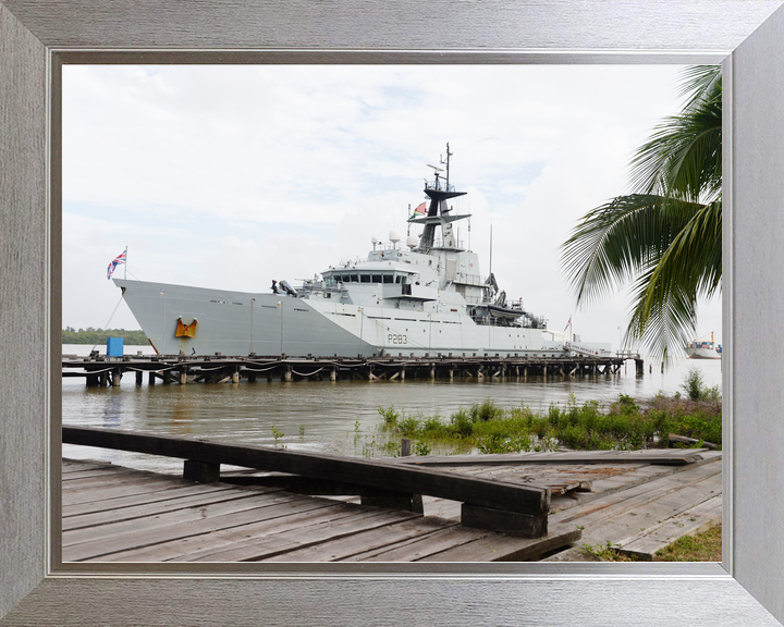 HMS Mersey P283 River Class Patrol Vessel March 2016 Guyana Photo Print - Posters, Prints, & Visual Artwork - by Hampshire Prints (image 7 of 9)