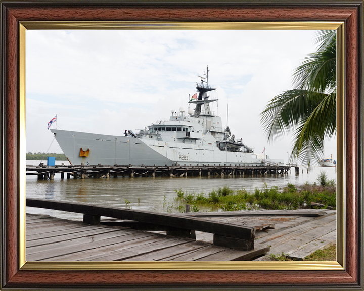 HMS Mersey P283 River Class Patrol Vessel March 2016 Guyana Photo Print - Posters, Prints, & Visual Artwork - by Hampshire Prints (image 9 of 9)
