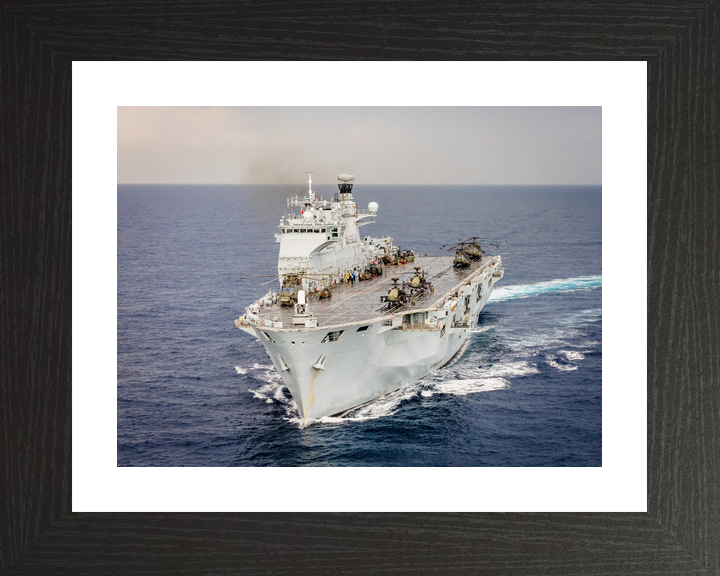 HMS Ocean L12 Landing Platform Helicopter September 2016 Mediterranean Photo Print - Posters, Prints, & Visual Artwork - by Hampshire Prints (image 2 of 9)