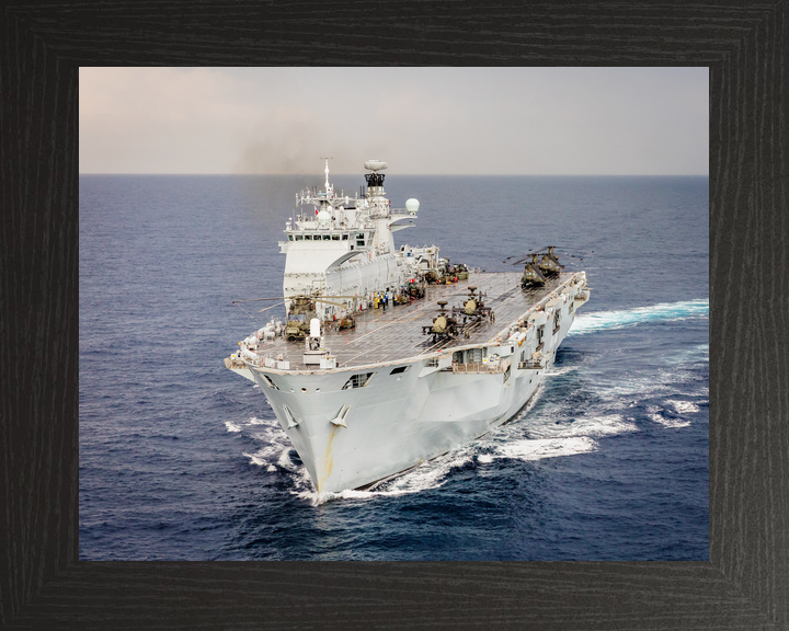 HMS Ocean L12 Landing Platform Helicopter September 2016 Mediterranean Photo Print - Posters, Prints, & Visual Artwork - by Hampshire Prints (image 3 of 9)