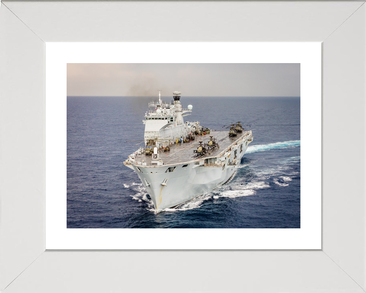HMS Ocean L12 Landing Platform Helicopter September 2016 Mediterranean Photo Print - Posters, Prints, & Visual Artwork - by Hampshire Prints (image 4 of 9)