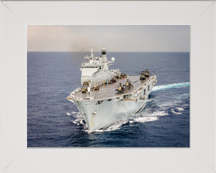 HMS Ocean L12 Landing Platform Helicopter September 2016 Mediterranean Photo Print - Posters, Prints, & Visual Artwork - by Hampshire Prints (image 5 of 9)