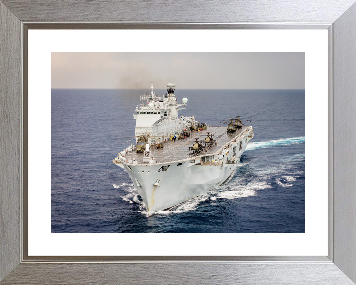 HMS Ocean L12 Landing Platform Helicopter September 2016 Mediterranean Photo Print - Posters, Prints, & Visual Artwork - by Hampshire Prints (image 6 of 9)