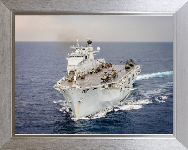 HMS Ocean L12 Landing Platform Helicopter September 2016 Mediterranean Photo Print - Posters, Prints, & Visual Artwork - by Hampshire Prints (image 7 of 9)