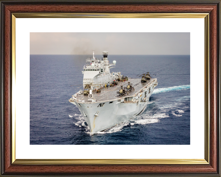 HMS Ocean L12 Landing Platform Helicopter September 2016 Mediterranean Photo Print - Posters, Prints, & Visual Artwork - by Hampshire Prints (image 8 of 9)
