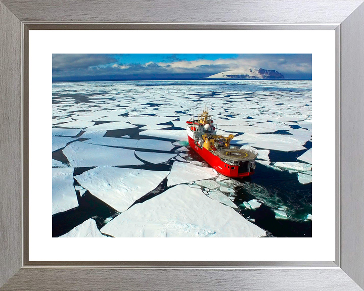 HMS Protector A173 Ice Patrol Vessel January 2016 Antarctic Photo Print - Posters, Prints, & Visual Artwork - by Hampshire Prints (image 6 of 9)