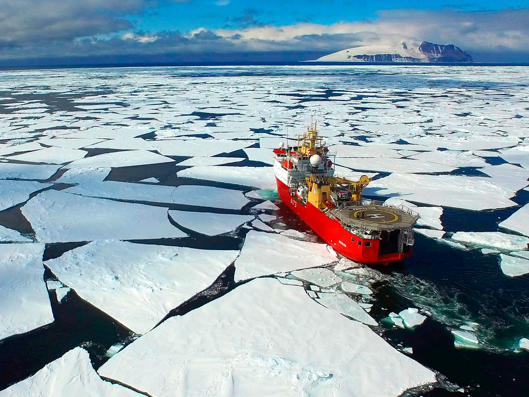 HMS Protector A173 Ice Patrol Vessel January 2016 Antarctic Photo Print - Posters, Prints, & Visual Artwork - by Hampshire Prints (image 1 of 9)