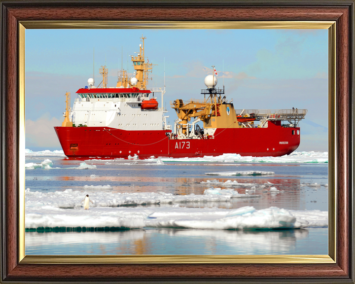 HMS Protector A173 Ice Patrol Vessel January 2016 Reflections Photo Print - Posters, Prints, & Visual Artwork - by Hampshire Prints (image 9 of 9)