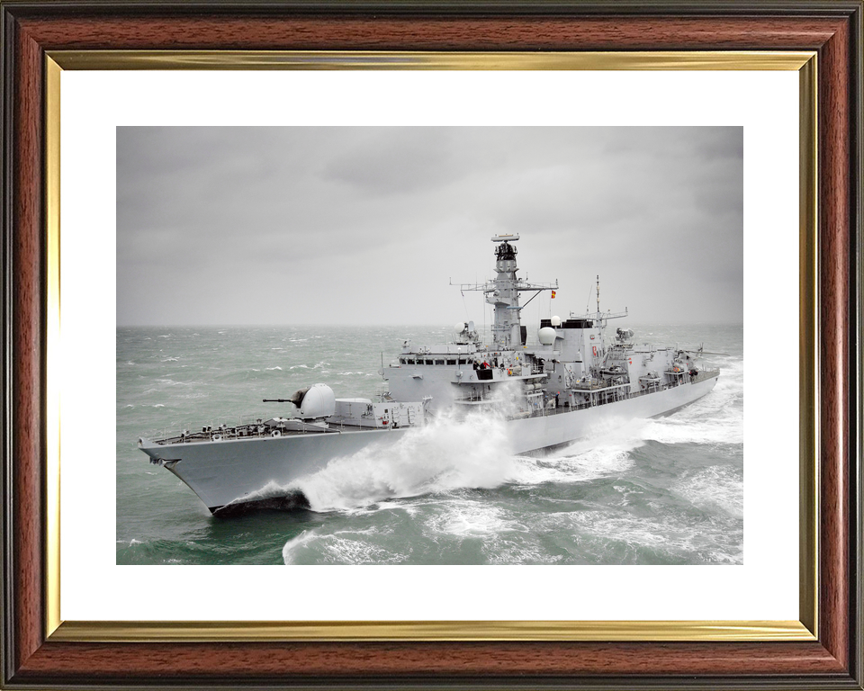 HMS Kent F78 Type 23 Frigate 26 October 2010 Photo Print - Posters, Prints, & Visual Artwork - by Hampshire Prints (image 8 of 9)