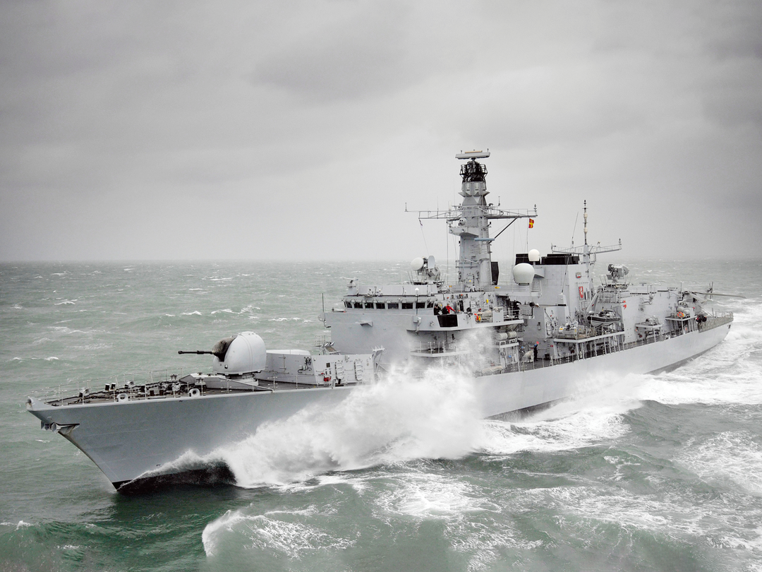 HMS Kent F78 Type 23 Frigate 26 October 2010 Photo Print - Posters, Prints, & Visual Artwork - by Hampshire Prints (image 1 of 9)