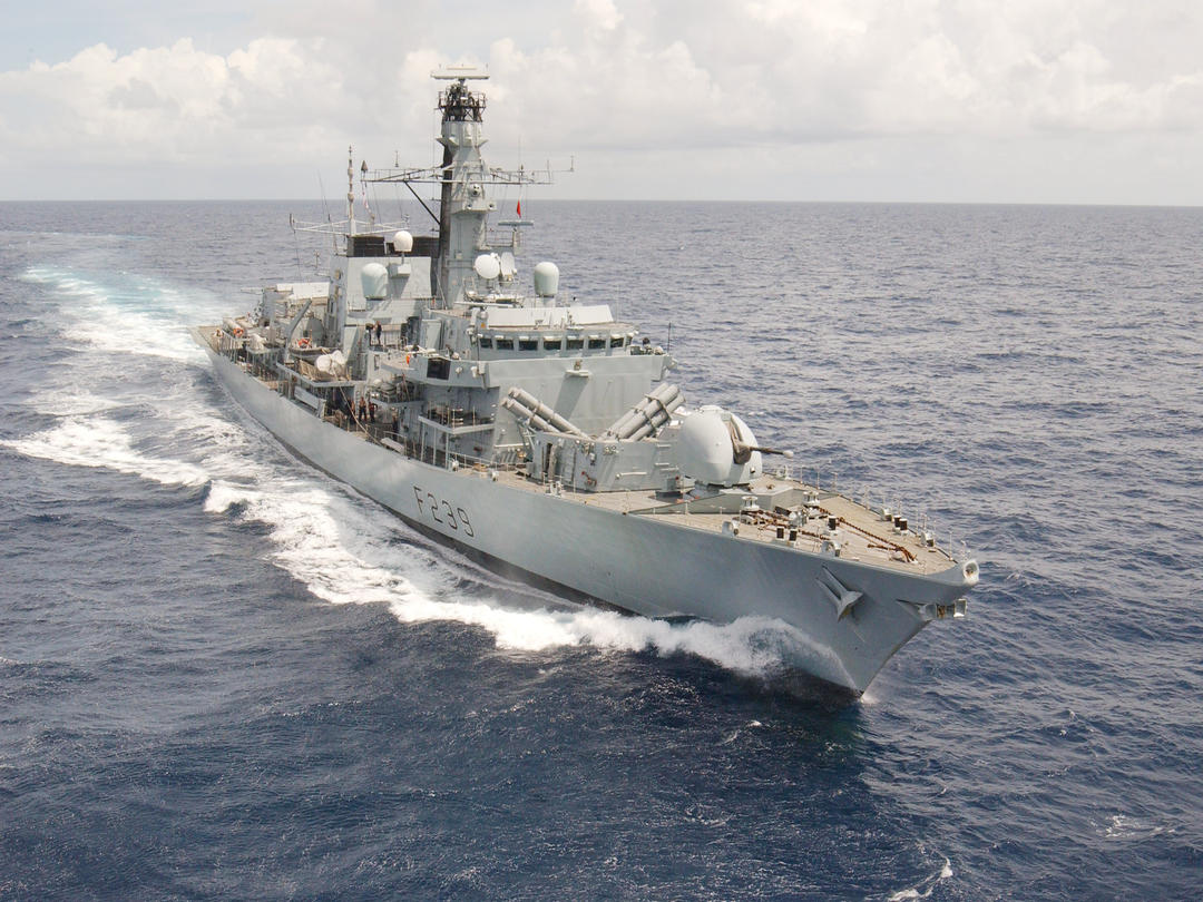 HMS Richmond F239 Type 23 Frigate September 2004 Photo Print - Posters, Prints, & Visual Artwork - by Hampshire Prints (image 1 of 9)