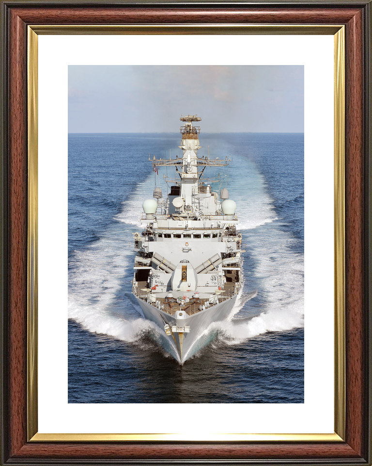 HMS Kent F78 Type 23 Frigate 5 February 2015 Photo Print - Posters, Prints, & Visual Artwork - by Hampshire Prints (image 8 of 9)