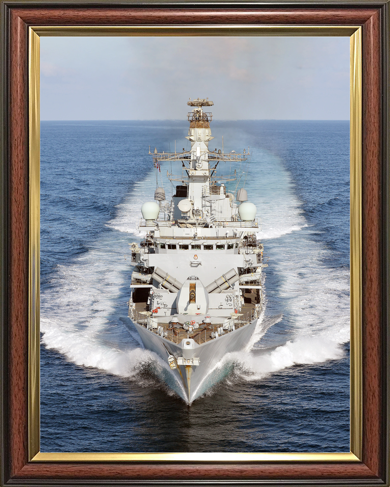 HMS Kent F78 Type 23 Frigate 5 February 2015 Photo Print - Posters, Prints, & Visual Artwork - by Hampshire Prints (image 9 of 9)