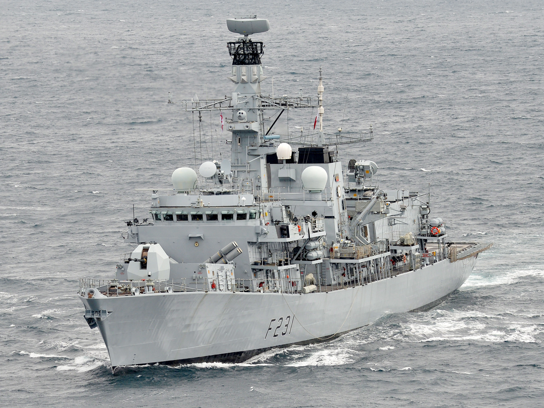 HMS Argyll (F231) Royal Navy Type 23 Frigate Caribbean 2014 Photo Print Wall Art Naval Decor Posters, Prints, & Visual Artwork Hampshire Prints 6 x 4 No Frame No