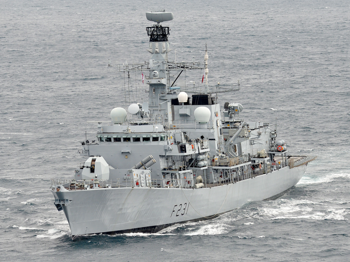 HMS Argyll (F231) Royal Navy Type 23 Frigate Caribbean 2014 Photo Print Wall Art Naval Decor Posters, Prints, & Visual Artwork Hampshire Prints 6 x 4 No Frame No