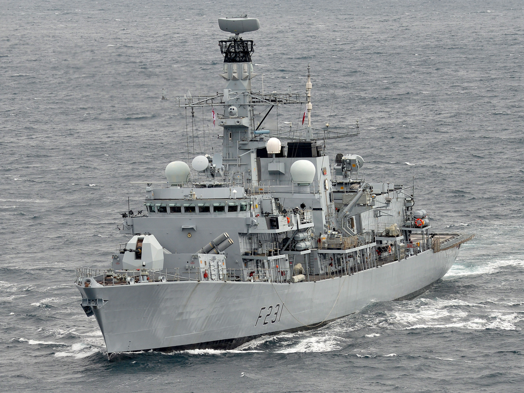 HMS Argyll (F231) Photo Print - Caribbean 2014 - Royal Navy Type 23 Frigate Hampshire Prints 6 x 4 No Frame No