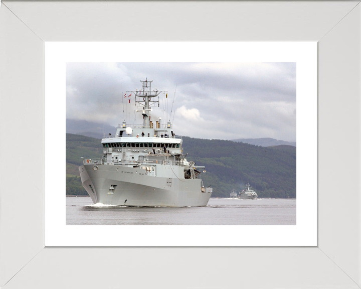 HMS Enterprise (H88) Royal Navy Hydrographic Survey Vessel Faslane 2005 Photo Print Wall Art Decor - Posters, Prints, & Visual Artwork - by Hampshire Prints (image 4 of 9)
