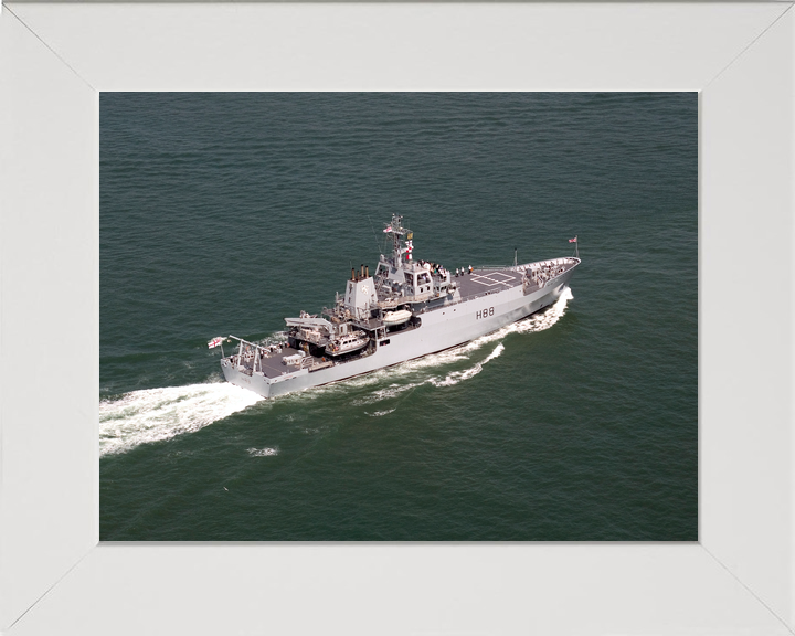 HMS Enterprise (H88) Royal Navy Hydrographic Survey Vessel Fleet Review 2005 Photo Print Wall Art Decor - Posters, Prints, & Visual Artwork - by Hampshire Prints (image 5 of 9)