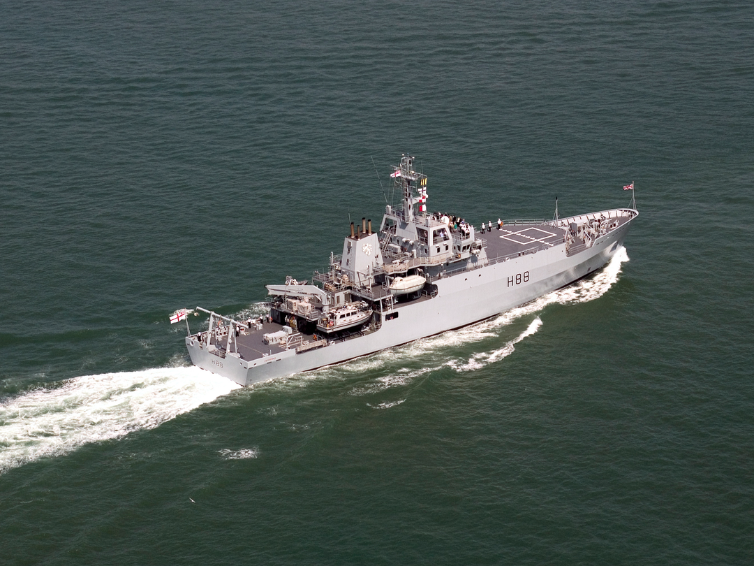 HMS Enterprise (H88) Photo Print - Fleet Review 2005 - Royal Navy Hydrographic Survey Vessel Hampshire Prints 6 x 4 No Frame No