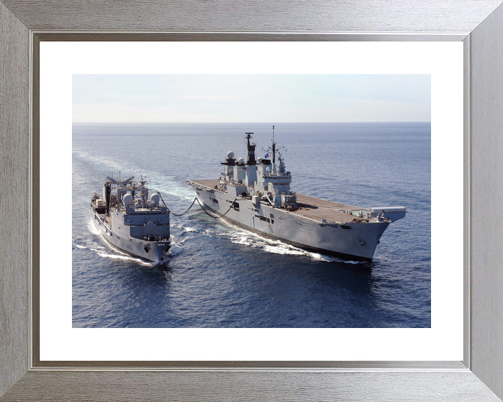 HMS Illustrious (R06) Royal Navy Invincible Class Aircraft Carrier RAS 2013 Photo Print Wall Art Decor - Posters, Prints, & Visual Artwork - by Hampshire Prints (image 6 of 9)