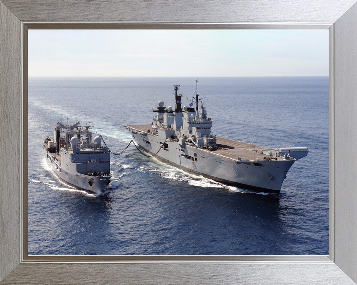 HMS Illustrious (R06) Royal Navy Invincible Class Aircraft Carrier RAS 2013 Photo Print Wall Art Decor - Posters, Prints, & Visual Artwork - by Hampshire Prints (image 7 of 9)