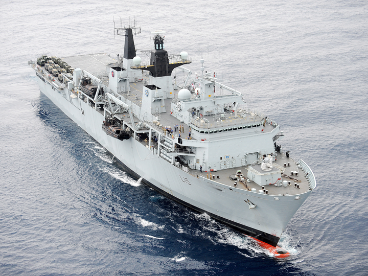 HMS Bulwark (L15) Photo Print - At Sea 2012 - Royal Navy Albion Class Amphibious Ship Hampshire Prints 6 x 4 No Frame No