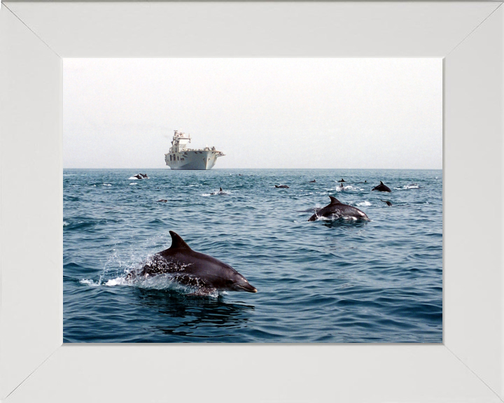 HMS Ocean L12 Landing Platform Helicopter March 2003 Photo Print - Posters, Prints, & Visual Artwork - by Hampshire Prints (image 5 of 9)