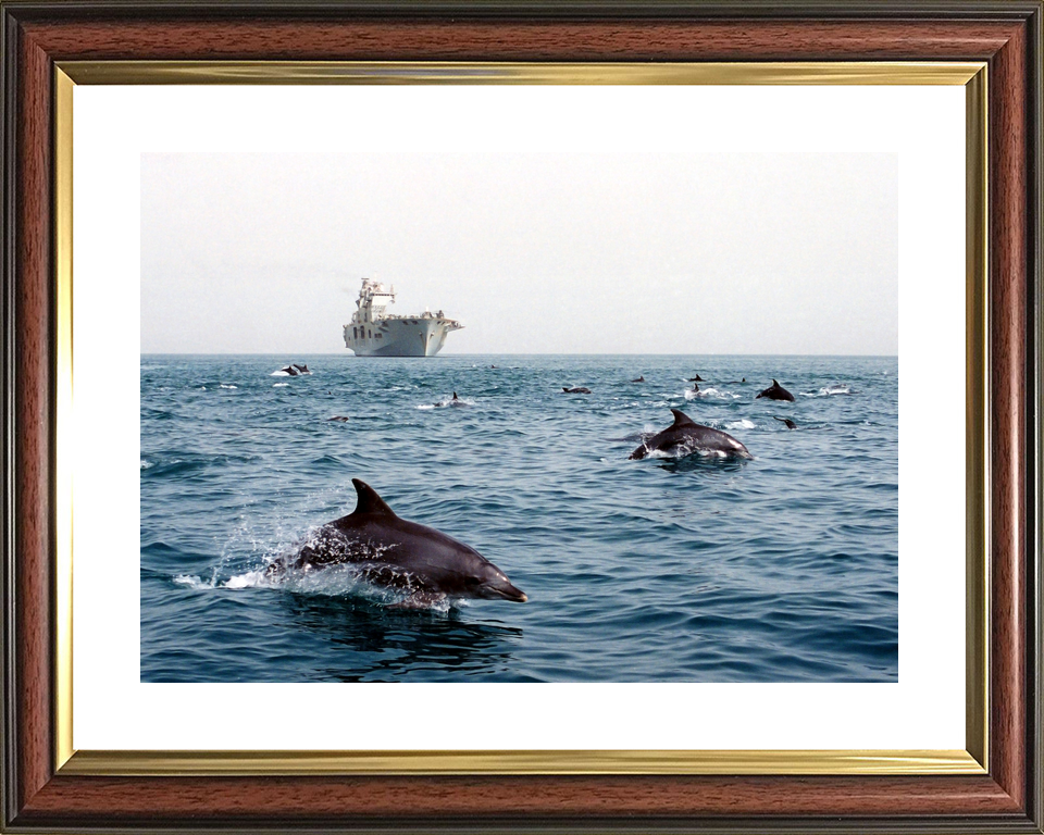 HMS Ocean L12 Landing Platform Helicopter March 2003 Photo Print - Posters, Prints, & Visual Artwork - by Hampshire Prints (image 8 of 9)
