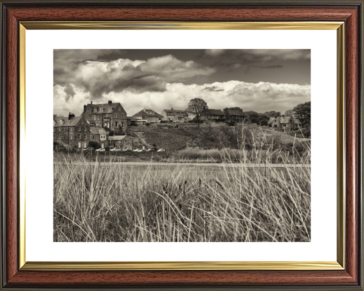 Alnmouth Northumberland Black and white Photo Print - Canvas - Framed Photo Print - Hampshire Prints
