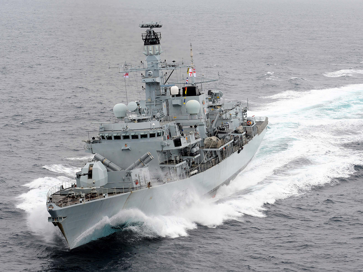 HMS Montrose (F236) Photo Print - At Sea 2012 - Royal Navy Type 23 Frigate Hampshire Prints 6 x 4 No Frame No