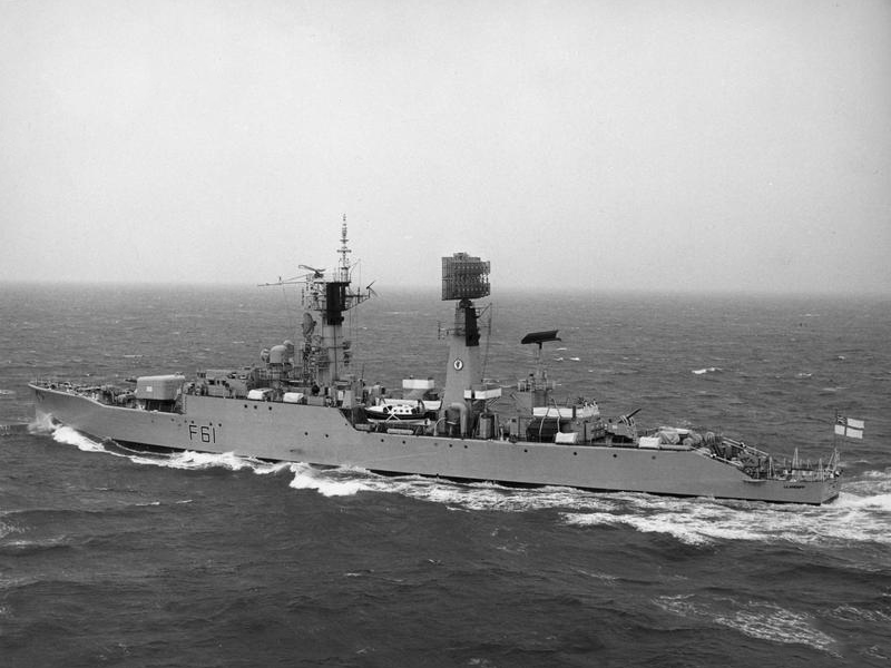 HMS Llandaff (F61) Photo Print - At Sea 1969 - Royal Navy Salisbury Class Frigate Hampshire Prints 6 x 4 No Frame No