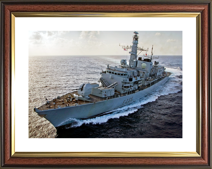 HMS Monmouth F235 Type 23 Frigate March 2011 Photo Print - Posters, Prints, & Visual Artwork - by Hampshire Prints (image 8 of 9)