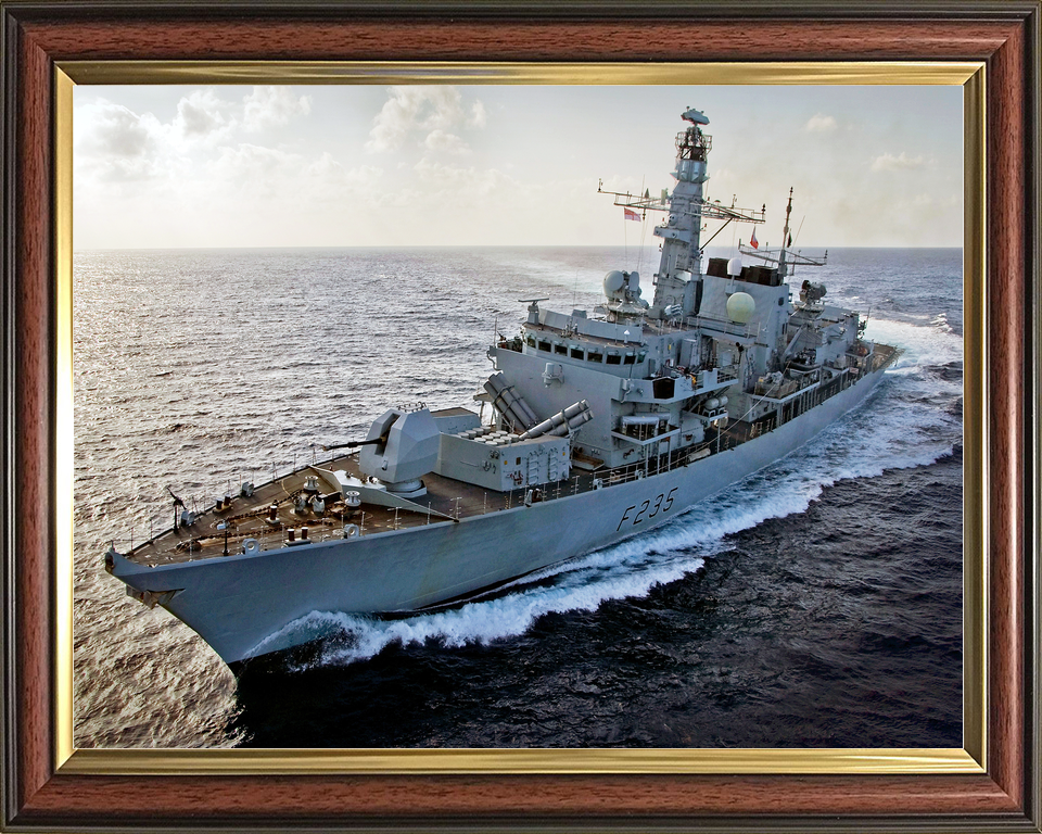HMS Monmouth F235 Type 23 Frigate March 2011 Photo Print - Posters, Prints, & Visual Artwork - by Hampshire Prints (image 9 of 9)