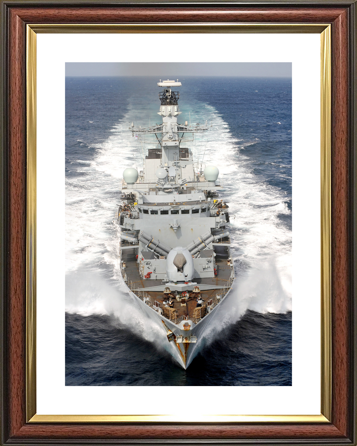 HMS Portland F79 Type 23 Frigate December 2008 Bow View
